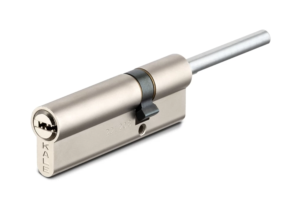 Фото Цилиндровый механизм под вертушку (дл.шток) 164 SX/71 (35+10+26) mm никель 5 кл.