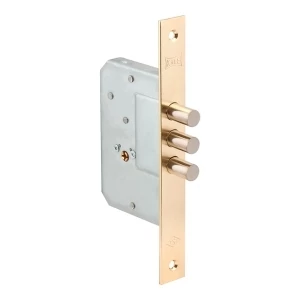 Замок врезной крестообразный 189/3MF (45 mm) (латунь), 5 кл.