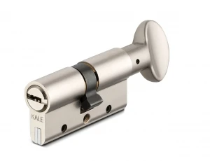 Цилиндровый механизм с вертушкой 164 DBM-E/70 (30+10+30) mm никель 5 кл.