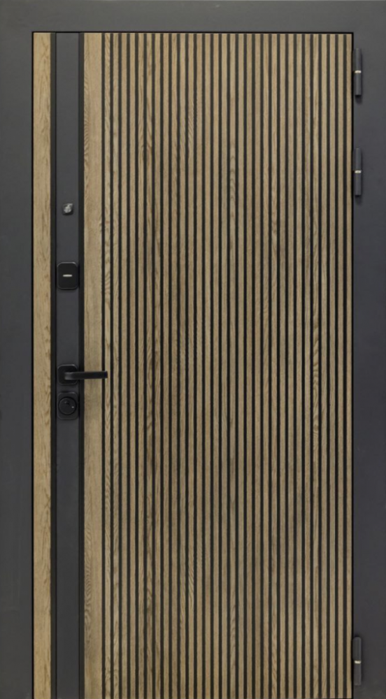 Входная дверь ДвериПРО Rosna ФЛ 244 венге DPRO198222 внешняя сторона