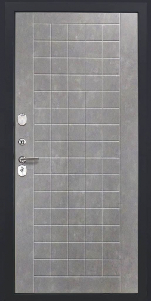 Входная дверь ДвериПРО Д-68 ФЛ-256 (10мм, бетон пепельный) DPRO197945 внутренняя сторона
