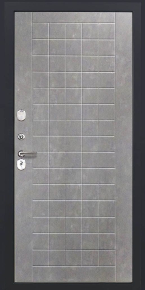 Входная дверь ДвериПРО Модель L-48 ФЛ-256 (10мм, бетон пепельный) DPRO196479 внутренняя сторона